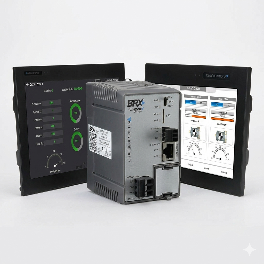 PLC HMI Industrial Controls