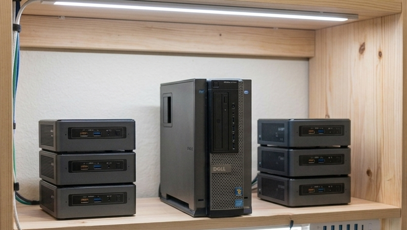 Home Lab Server Closet